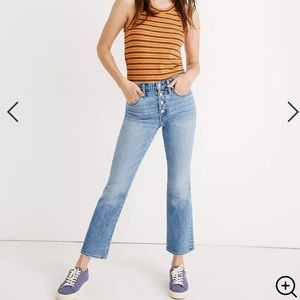 Madewell Cali Demi Boot Jeans